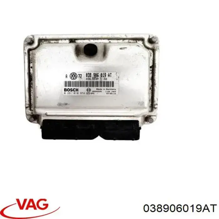 Módulo de direção (Centralina eletrônica) de motor VAG 038906019AT preço, a partir de 62,99 USD