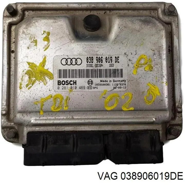 038906019DE VAG Módulo de direção (Centralina eletrônica) de motor