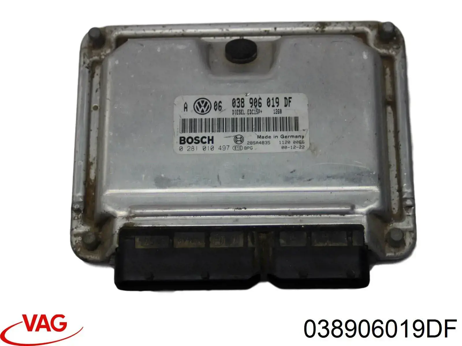038906019DF VAG Módulo de direção (Centralina eletrônica) de motor