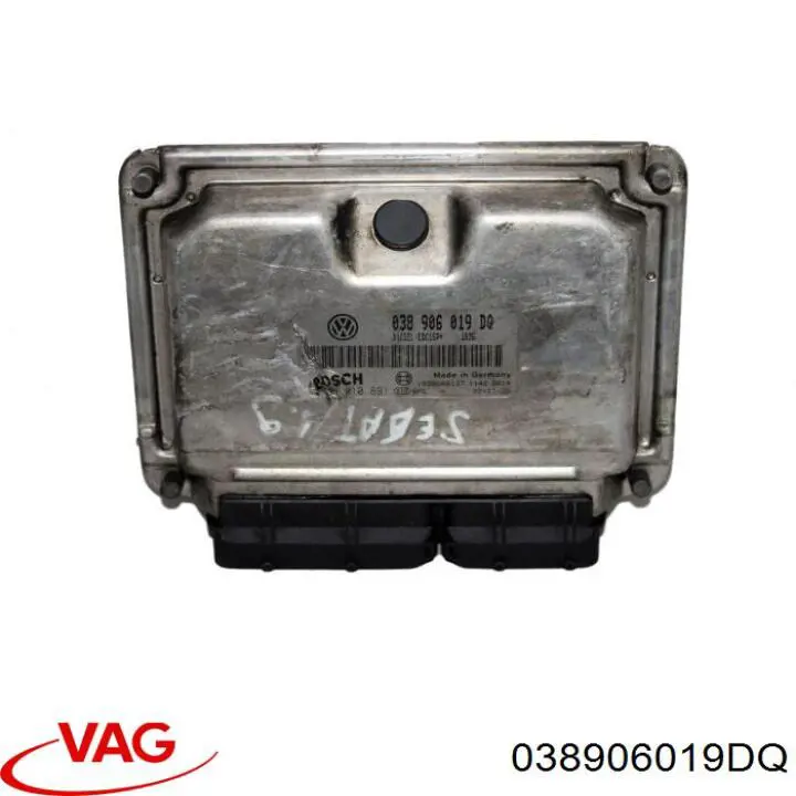 038906019DQ VAG Módulo de direção (Centralina eletrônica) de motor
