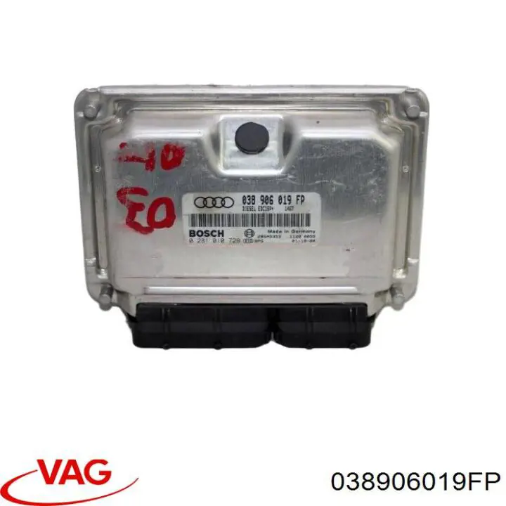 Módulo de direção (Centralina eletrônica) de motor VAG 038906019FP preço, a partir de 66,40 USD