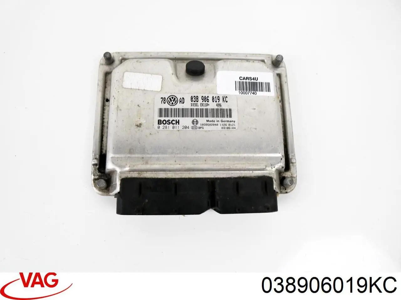 038906019KC VAG Módulo de direção (Centralina eletrônica) de motor