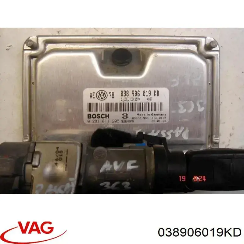 Módulo de direção (Centralina eletrônica) de motor VAG 038906019KD preço, a partir de 66,92 USD