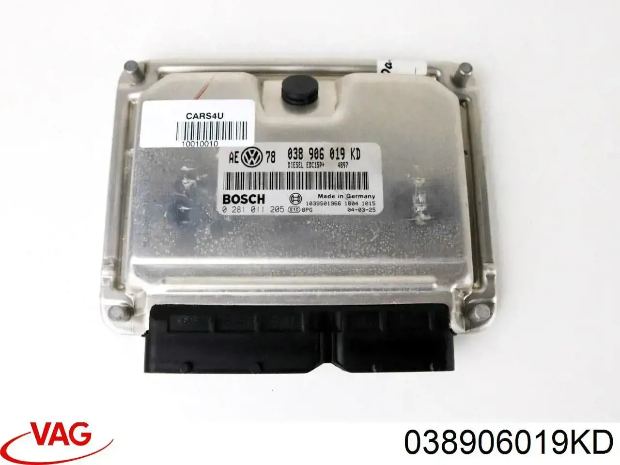 038906019KD VAG Módulo de direção (Centralina eletrônica) de motor
