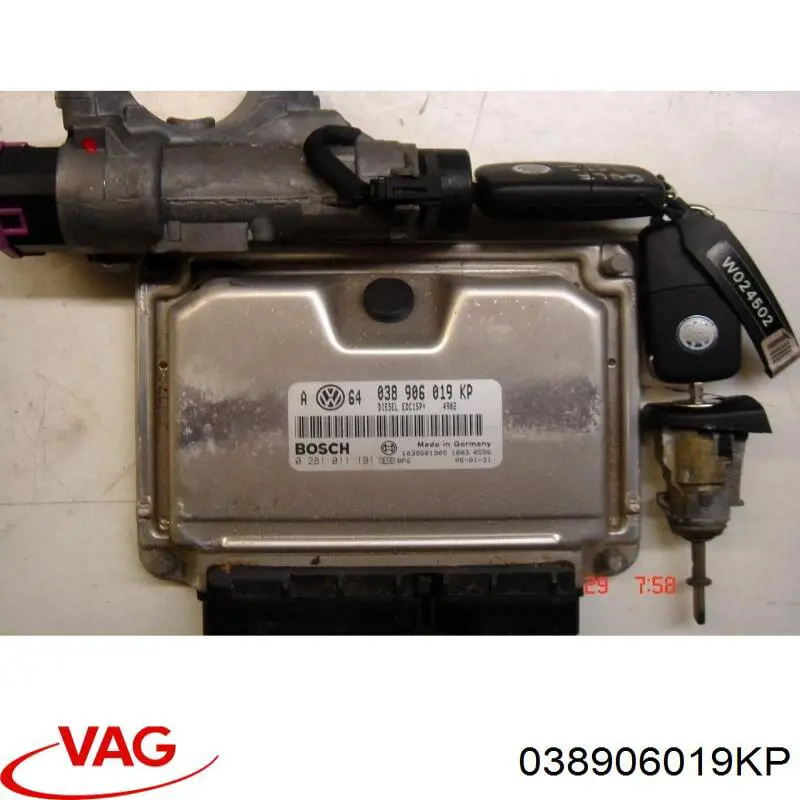 Módulo de direção (Centralina eletrônica) de motor VAG 038906019KP preço, a partir de 163,73 USD