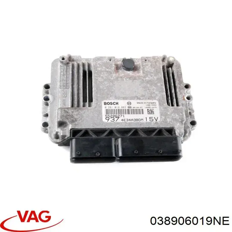 038906019NE VAG Módulo de direção (Centralina eletrônica) de motor