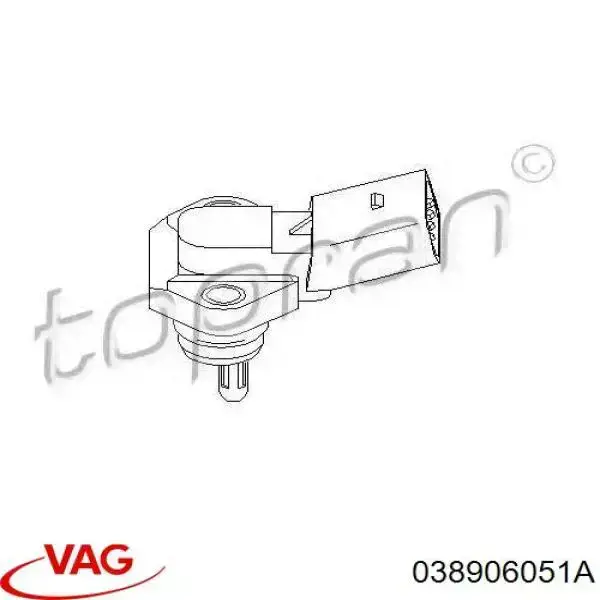 Compre 038906051A VAG Sensor de pressão de supercompressão