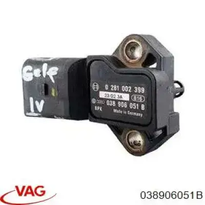 Compre 038906051B VAG Sensor de pressão de supercompressão