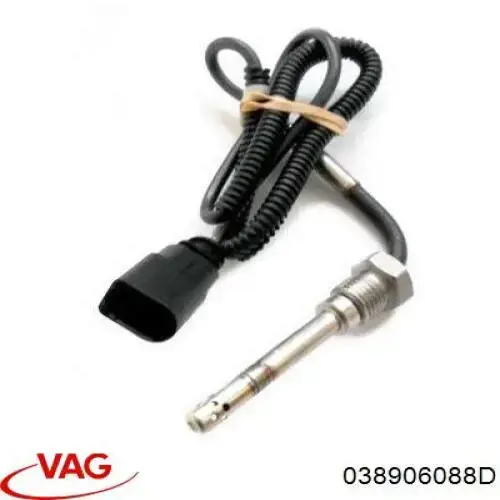 Compre 038906088D VAG Sensor de temperatura dos gases de escape (GE), antes de filtro de partículas diesel