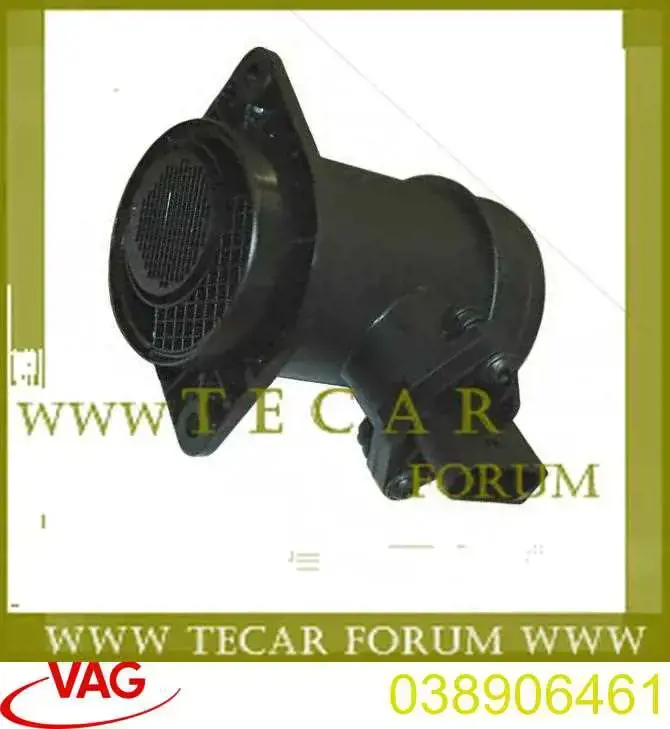 038906461 VAG Sensor de fluxo (consumo) de ar, medidor de consumo M.A.F. - (Mass Airflow)