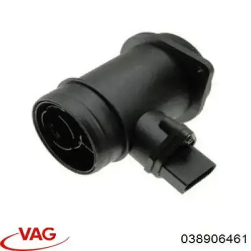 Compre 038906461 VAG Sensor de fluxo (consumo) de ar, medidor de consumo M.A.F. - (Mass Airflow)