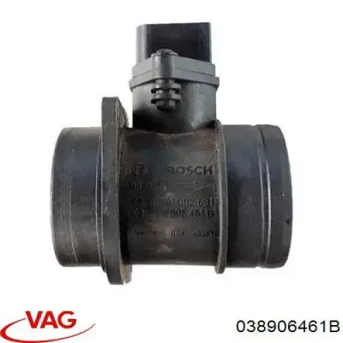 Sensor de fluxo (consumo) de ar, medidor de consumo M.A.F. - (Mass Airflow) VAG 038906461B preço, a partir de 27,24 USD