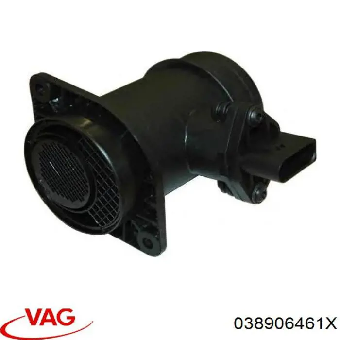 038906461X VAG Sensor de fluxo (consumo) de ar, medidor de consumo M.A.F. - (Mass Airflow)