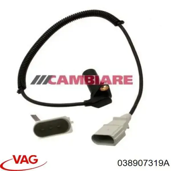 038907319A VAG Sensor de posição (de revoluções) de cambota