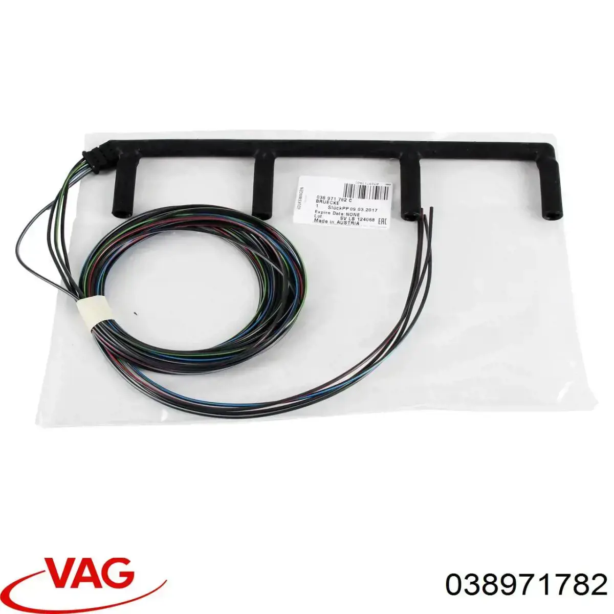 Compre 038971782 VAG Fio das velas de incandescência