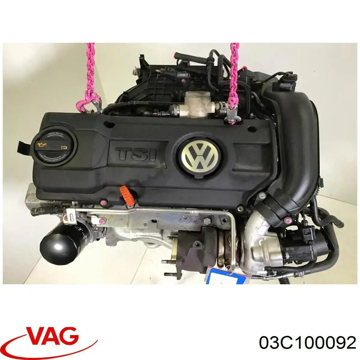 03C100092 VAG Motor montado