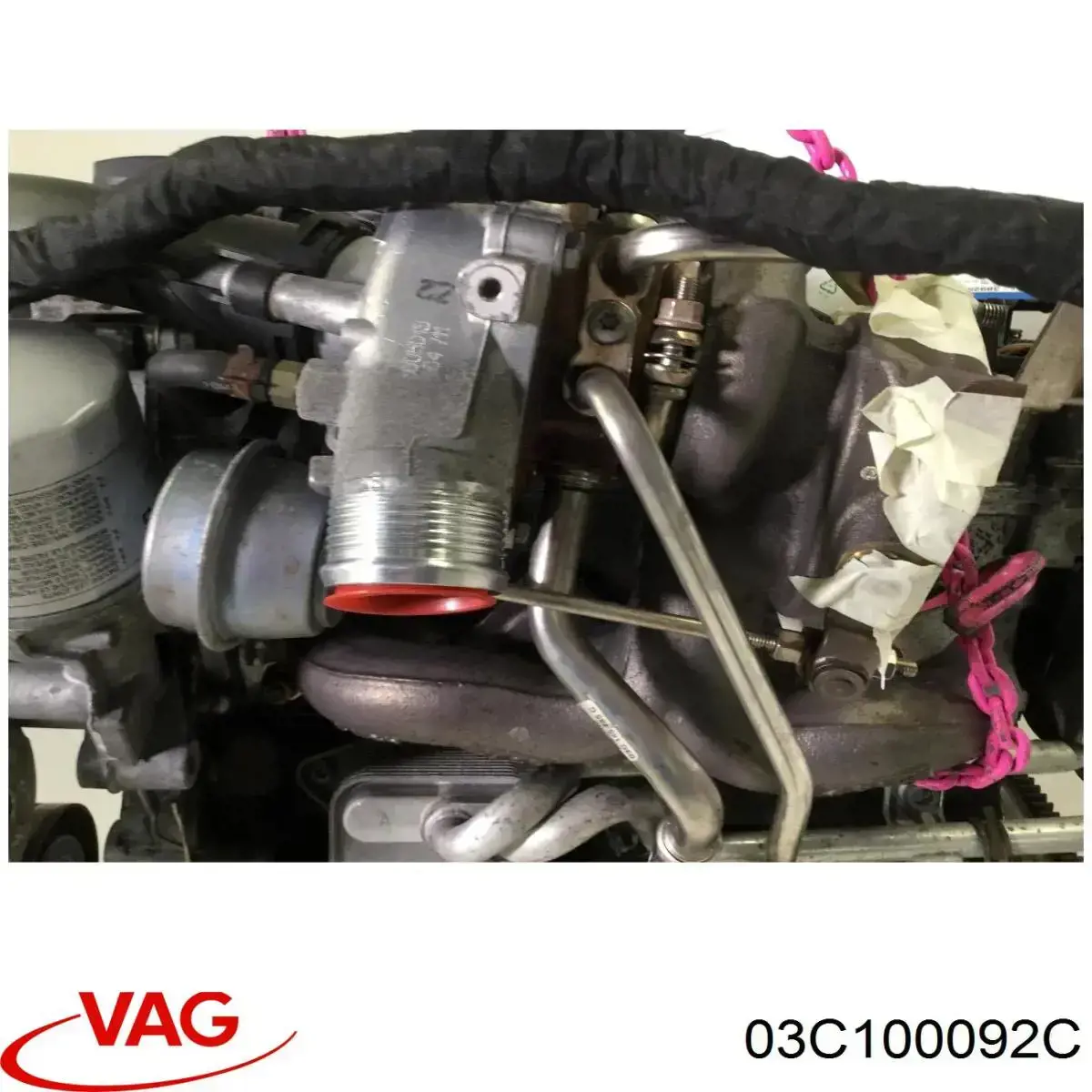 03C100092C VAG Motor montado