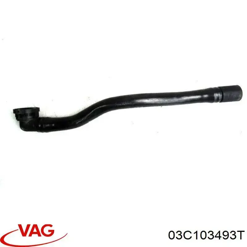 03C103493T VAG Cano derivado de ventilação de cárter (de separador de óleo)