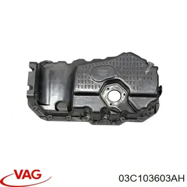 03C103603AH VAG Panela de óleo de cárter do motor