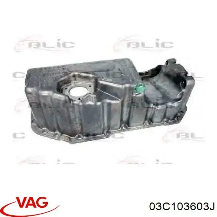 03C103603J VAG Panela de óleo de cárter do motor