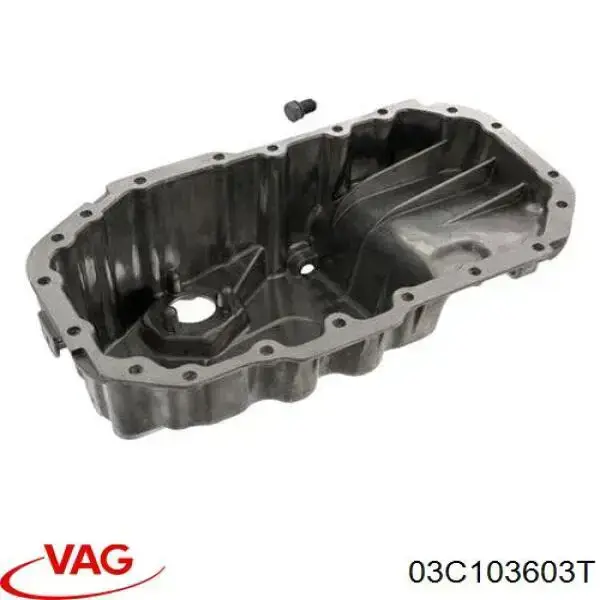03C103603T VAG Panela de óleo de cárter do motor