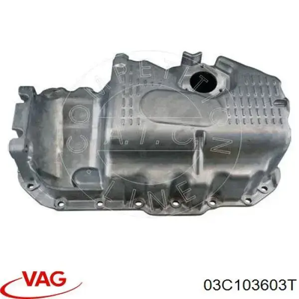 Compre 03C103603T VAG Panela de óleo de cárter do motor