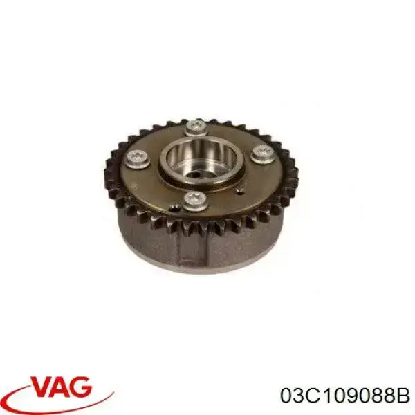 Engrenagem de cadeia da roda dentada da árvore distribuidora de motor VAG 03C109088B preço, a partir de 74,91 USD