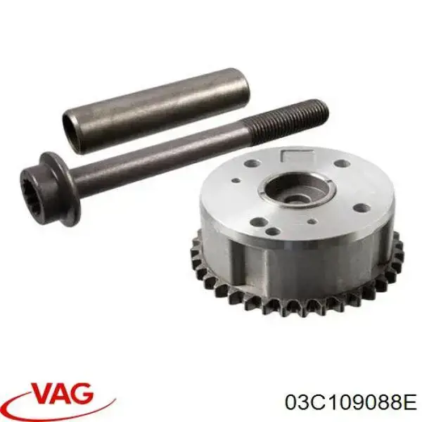 Compre 03C109088E VAG Engrenagem de cadeia da roda dentada da árvore distribuidora de motor