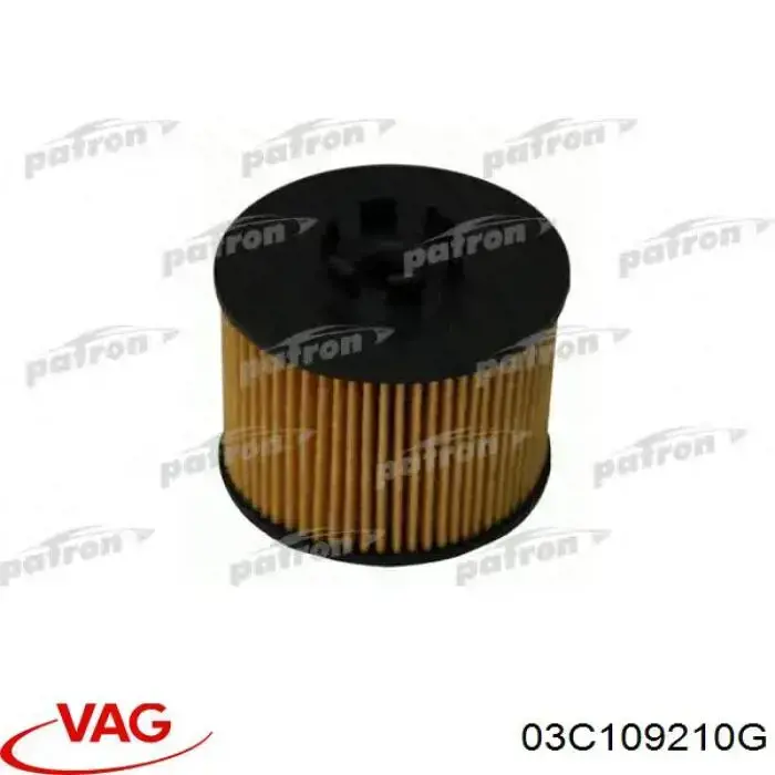 03C109210G VAG Tampa de motor dianteira
