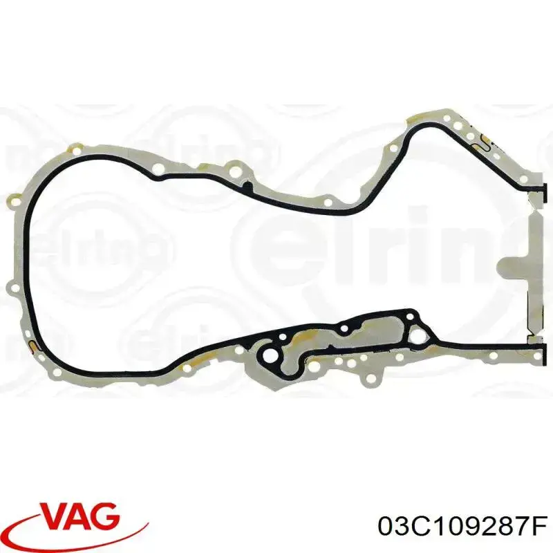 Vedante de tampa dianteira de motor VAG 03C109287F preço, a partir de 19,46 USD