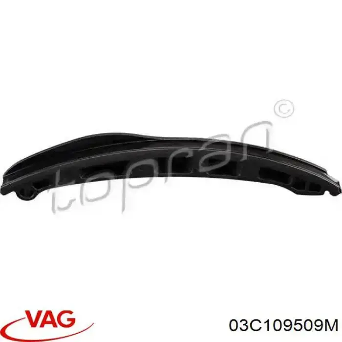 Compre 03C109509M VAG Sapato de reguladora de tensão da cadeia do mecanismo de distribuição de gás