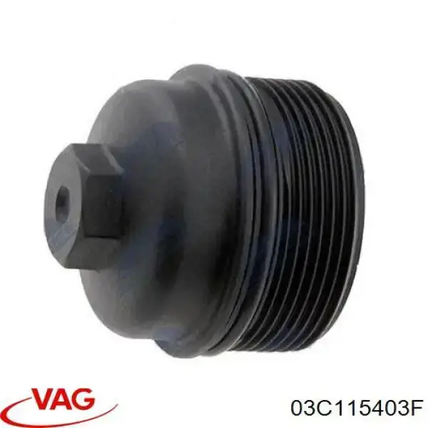 Tampa do filtro de óleo VAG 03C115403F preço, a partir de 22,47 USD