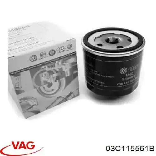 03C115561B VAG Filtro de óleo