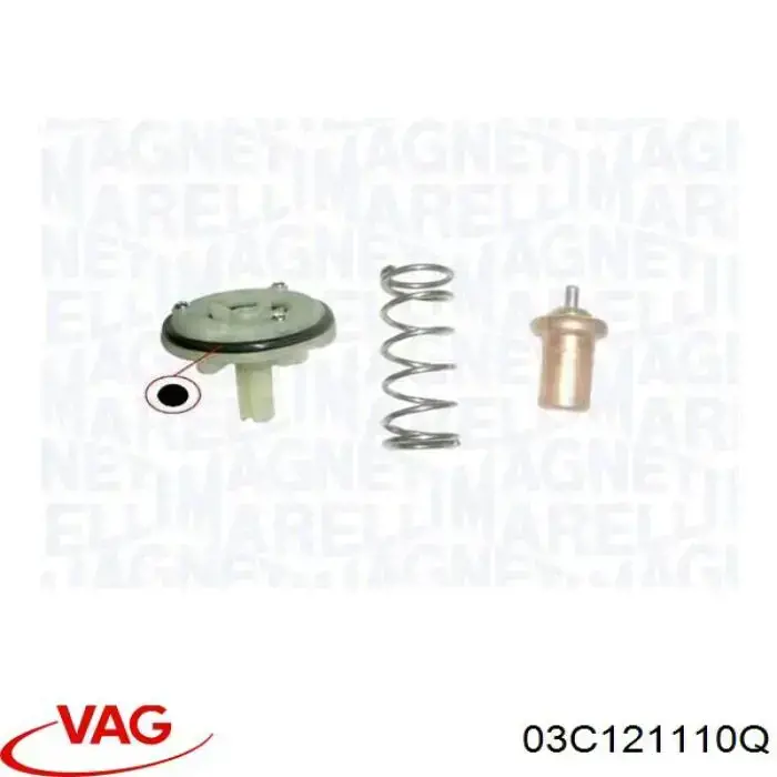 Compre 03C121110Q VAG Termostato