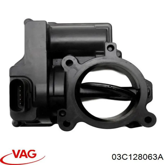 03C128063A VAG Válvula de borboleta montada