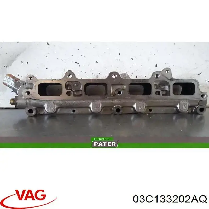 Compre 03C133202AQ VAG Tubo coletor de admissão inferior