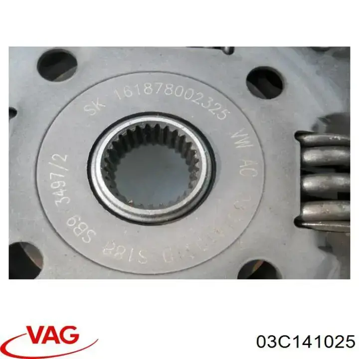 Compre 03C141025 VAG Cesta de embraiagem