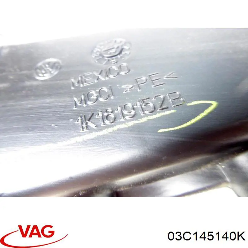 Compre 03C145140K VAG Tubo (mangueira) de fornecimento de óleo de turbina