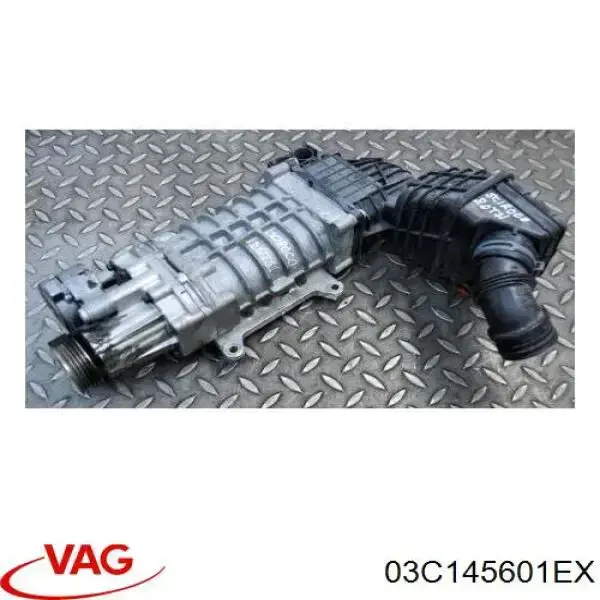 03C145601EX VAG Compressor de supercompressão de ar de motor