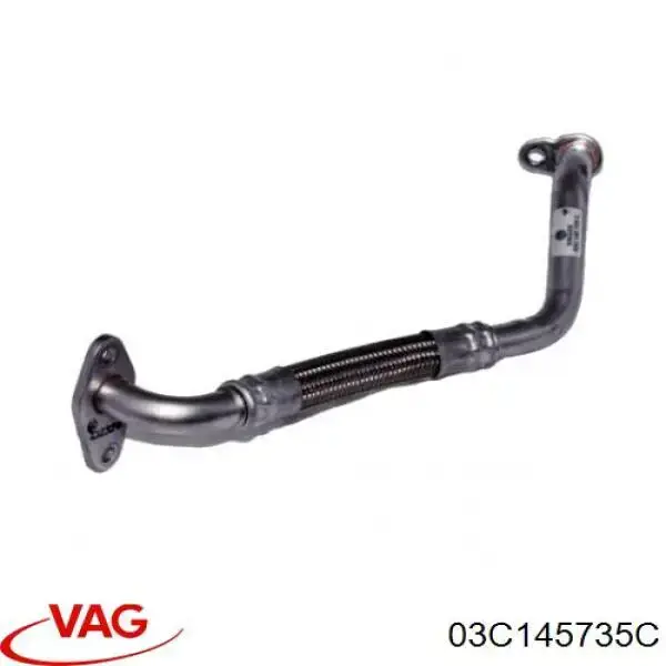 Tubo (mangueira) de derivação de óleo de turbina VAG 03C145735C preço, a partir de 54,48 USD