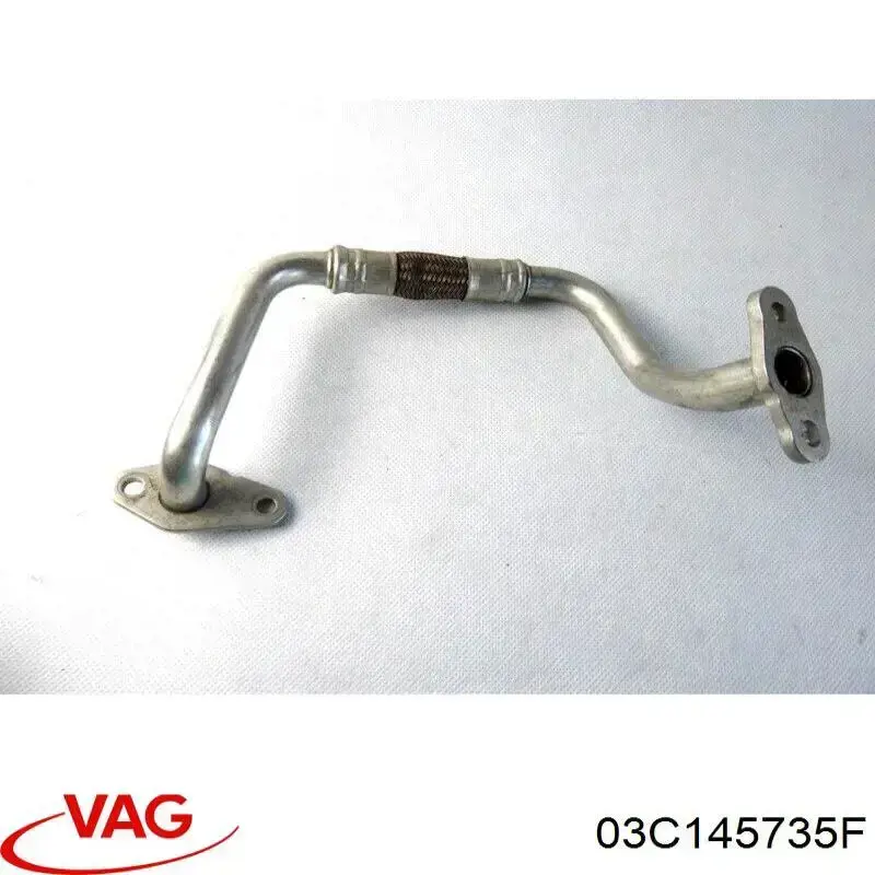 03C145735F VAG Tubo (mangueira) de derivação de óleo de turbina