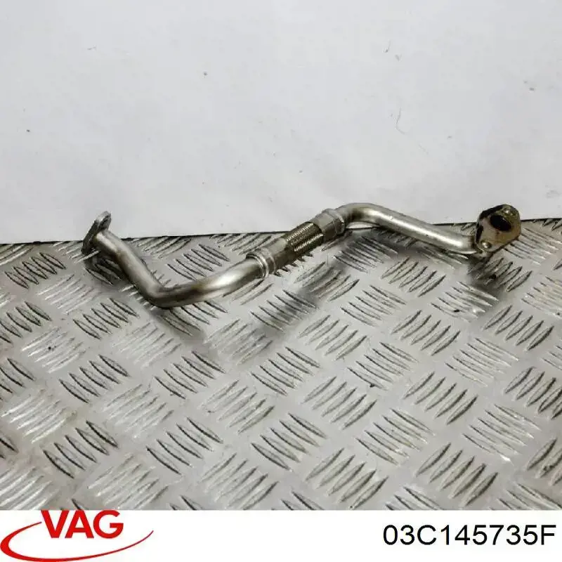 Tubo (mangueira) de derivação de óleo de turbina VAG 03C145735F preço, a partir de 40,88 USD