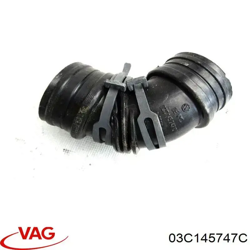 03C145747C VAG Cano derivado de ar, entrada de filtro de ar