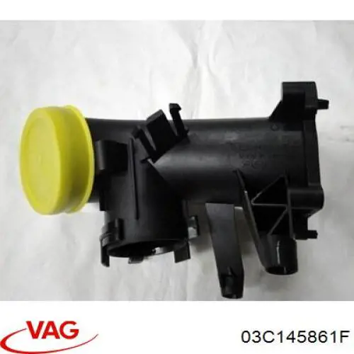 03C145861F VAG Válvula de borboleta montada