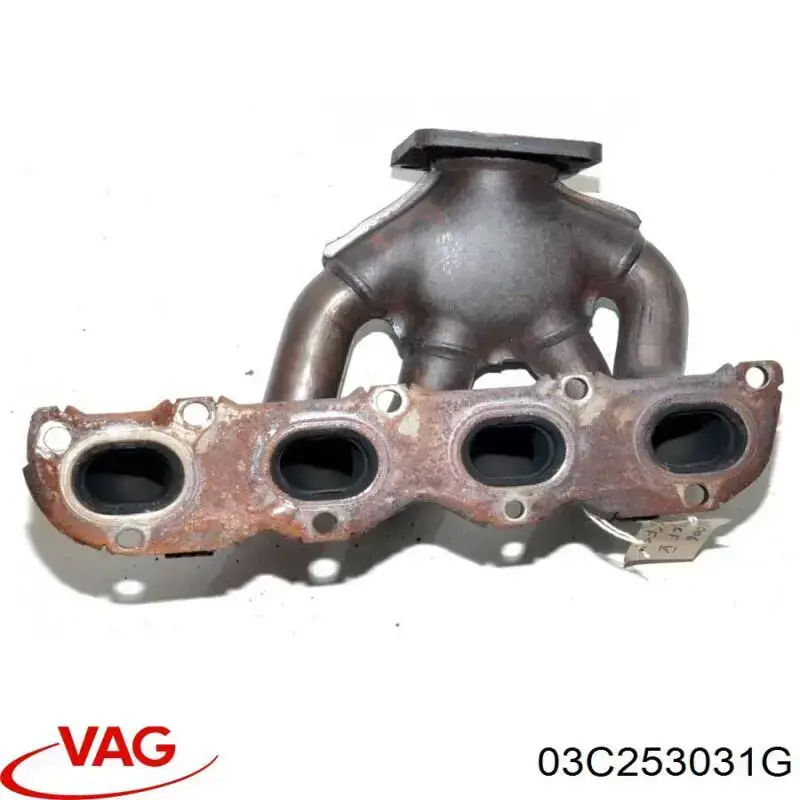 03C253031G VAG Tubo coletor de escape