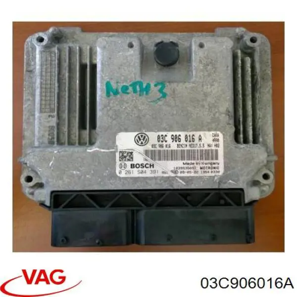 03C906016AJ VAG Módulo de direção (Centralina eletrônica) de motor