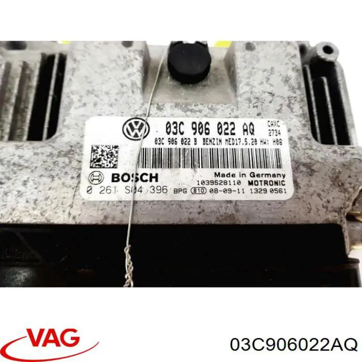 03C906022AQ VAG Módulo de direção (Centralina eletrônica) de motor