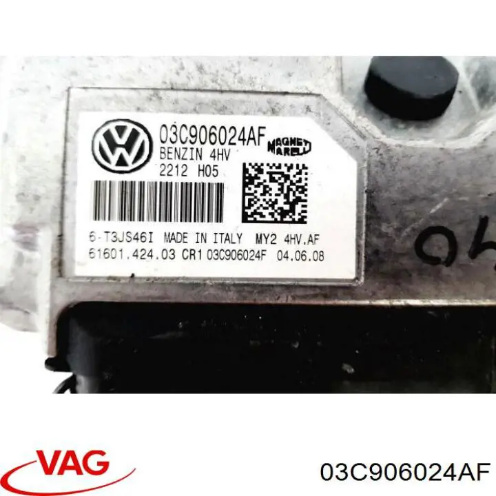 03C906024AF VAG Módulo de direção (Centralina eletrônica) de motor