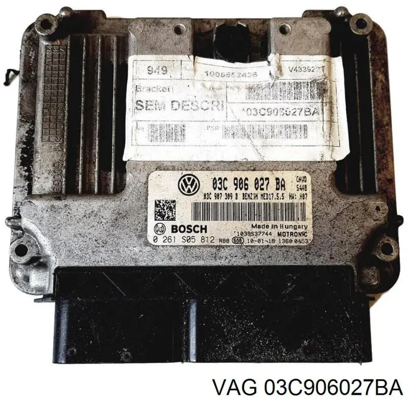 03C906027BA VAG Módulo de direção (Centralina eletrônica) de motor