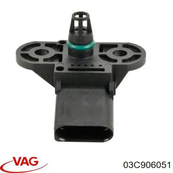 Compre 03C906051 VAG Sensor de pressão no coletor de admissão, MAP